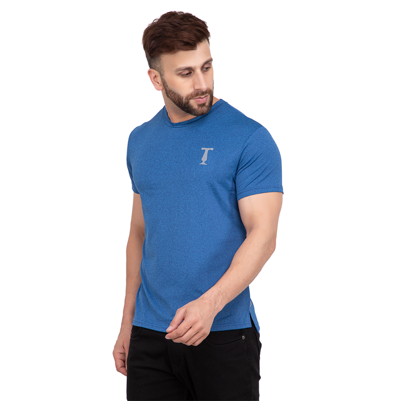 Dry Fit Blue T Shirt 